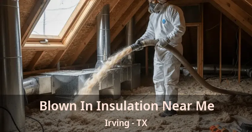 Blown In Insulation Near Me Irving - TX