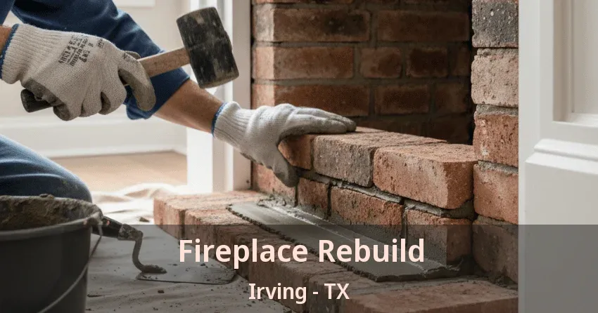 Fireplace Rebuild Irving - TX