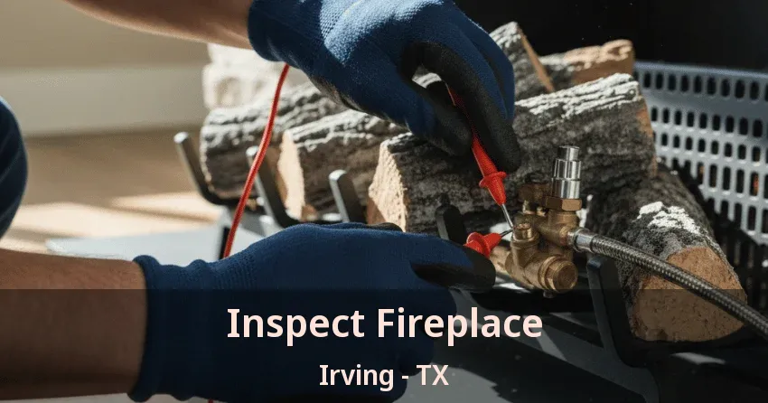 Inspect Fireplace Irving - TX